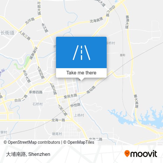 大埔南路 map