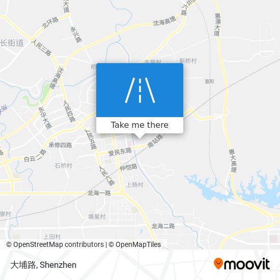 大埔路 map