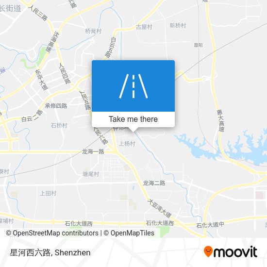 星河西六路 map