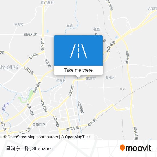 星河东一路 map