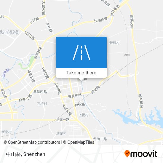 中山桥 map