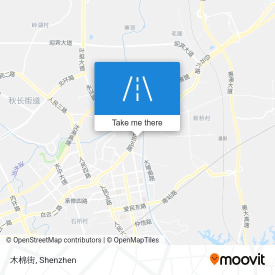 木棉街 map
