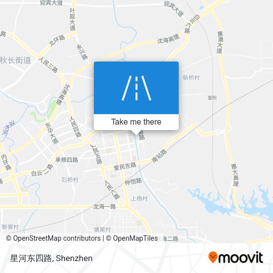 星河东四路 map