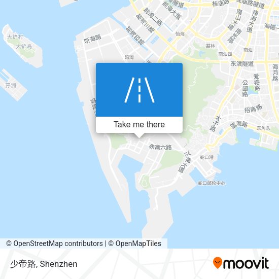 少帝路 map
