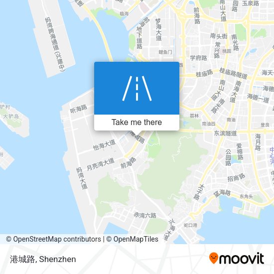港城路 map