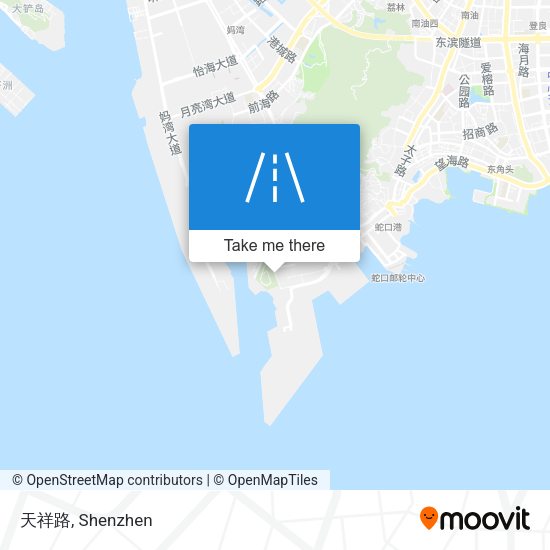 天祥路 map