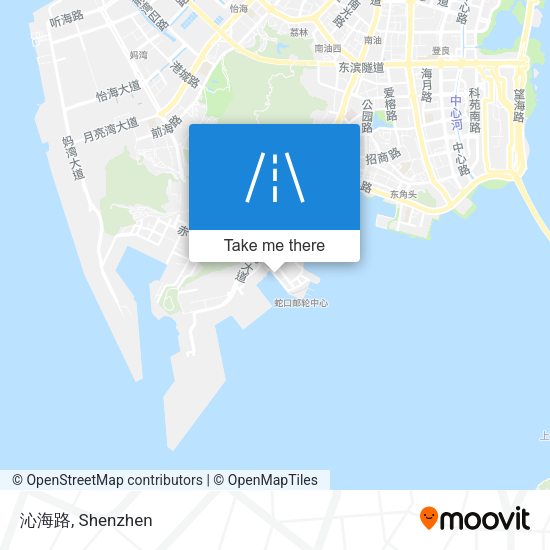 沁海路 map