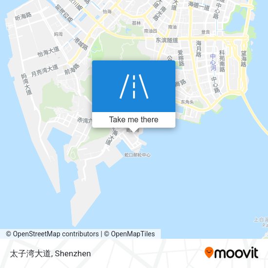 太子湾大道 map