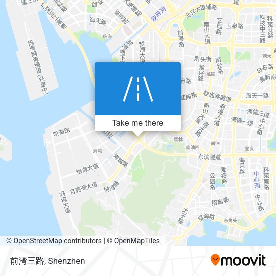 前湾三路 map