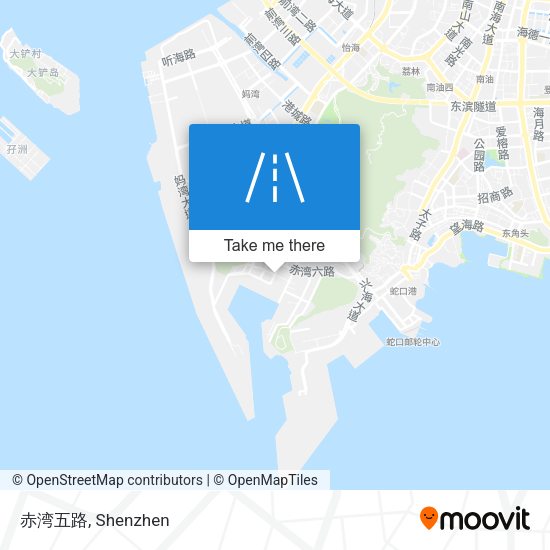 赤湾五路 map