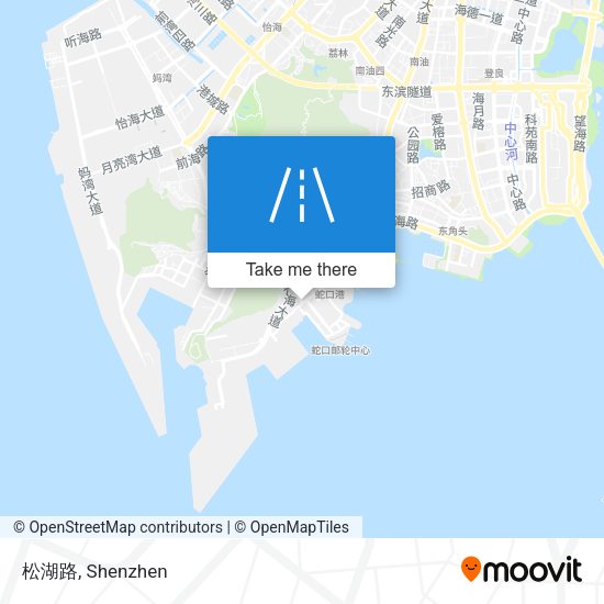 松湖路 map