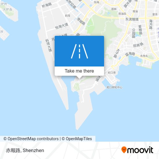 赤顺路 map