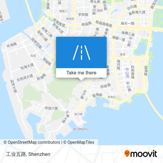 工业五路 map