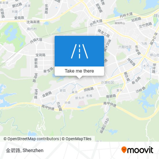 金碧路 map