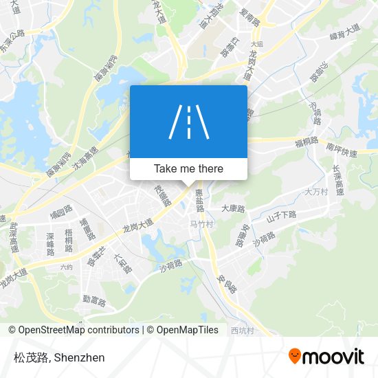 松茂路 map