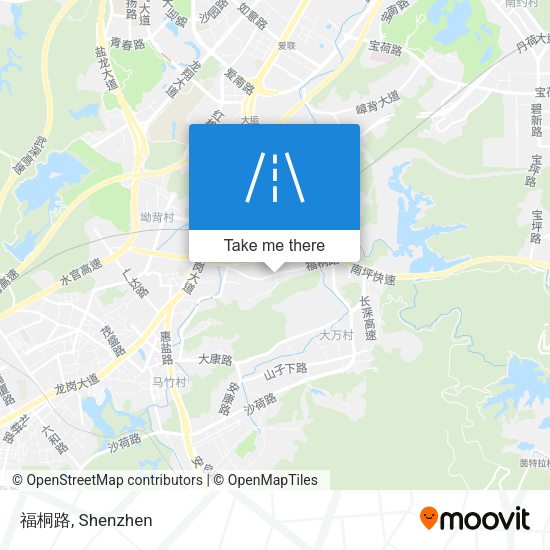 福桐路 map
