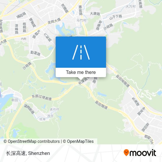 长深高速 map