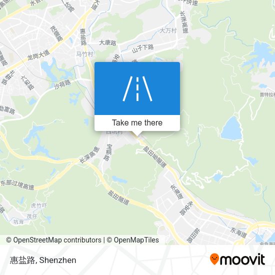 惠盐路 map