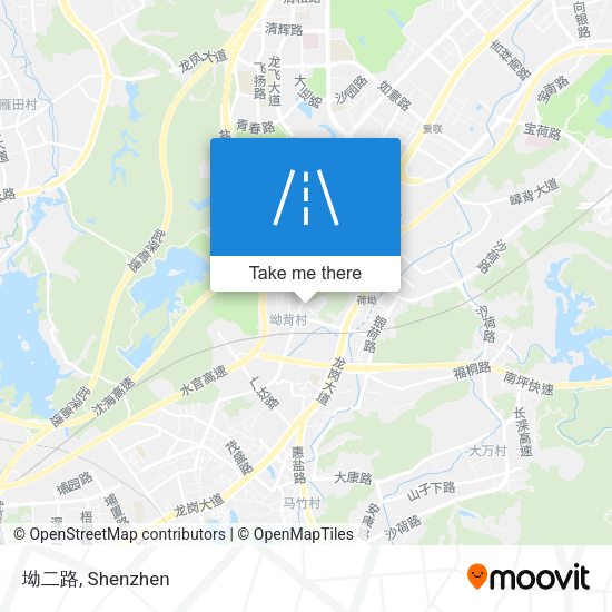 坳二路 map
