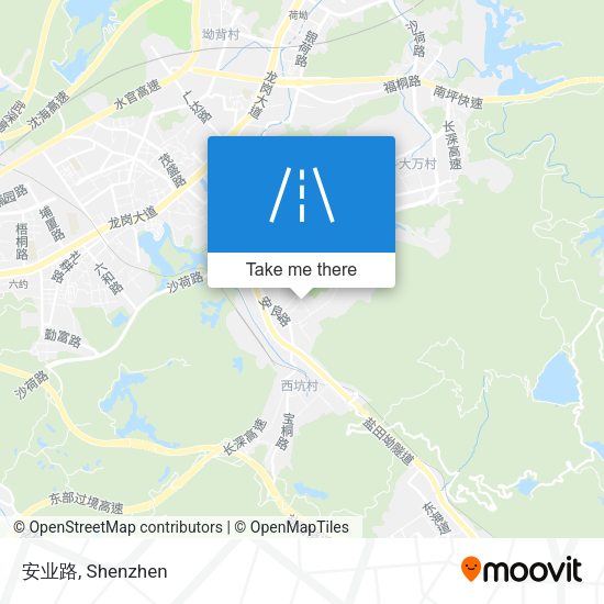 安业路 map