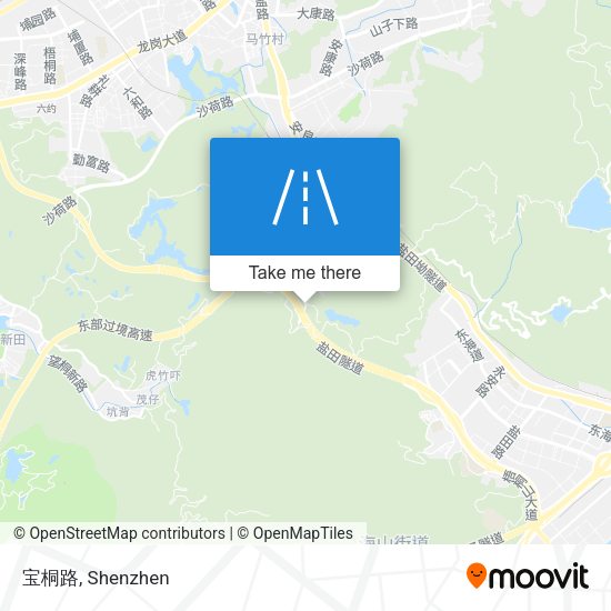 宝桐路 map