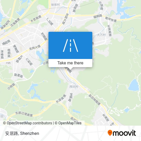 安居路 map