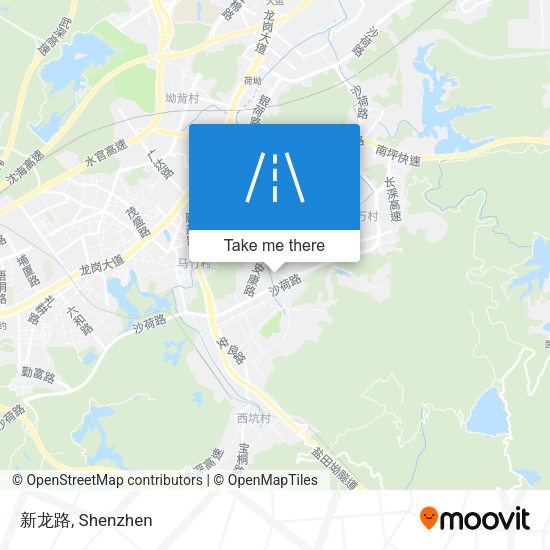 新龙路 map