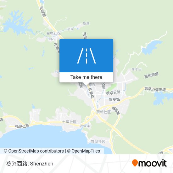 葵兴西路 map