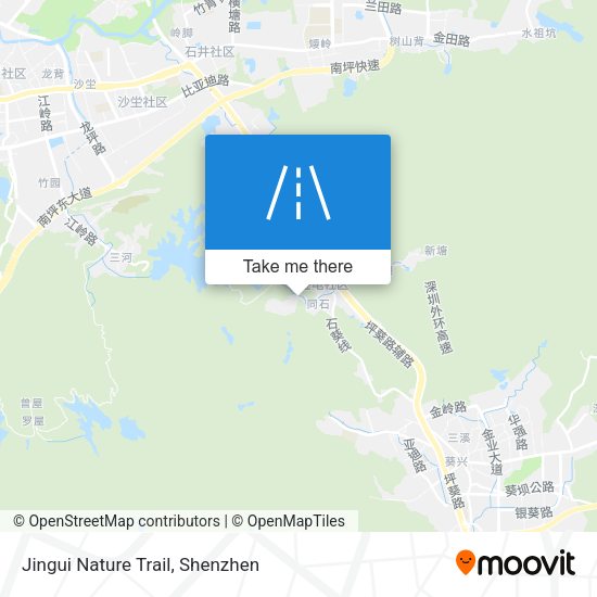 Jingui Nature Trail map