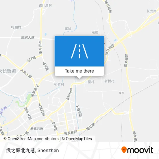 俄之塘北九巷 map