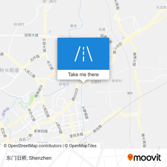 东门旧桥 map