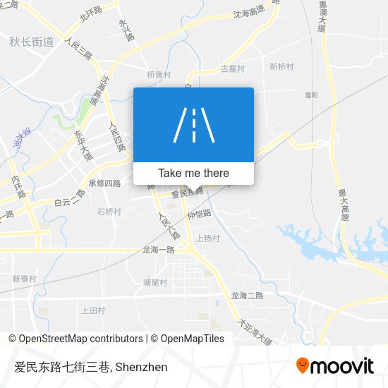 爱民东路七街三巷 map