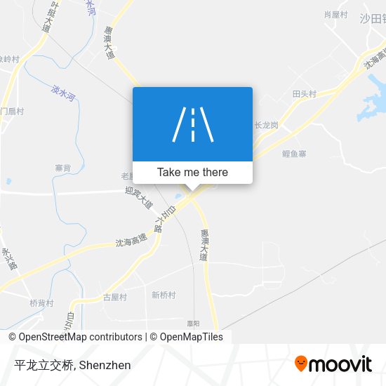 平龙立交桥 map