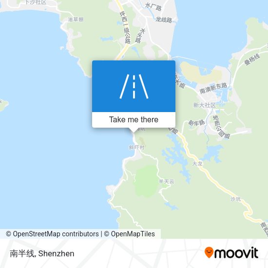 南半线 map