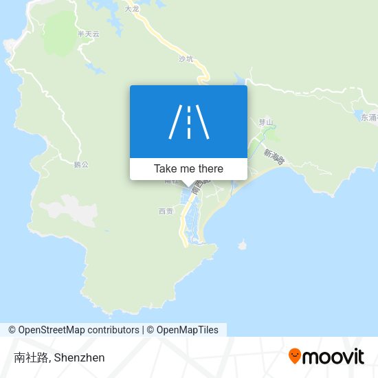 南社路 map