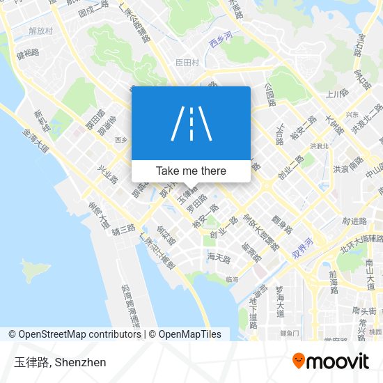 玉律路 map