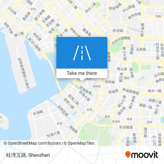 桂湾五路 map