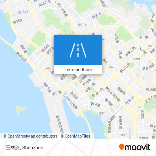 玉林路 map