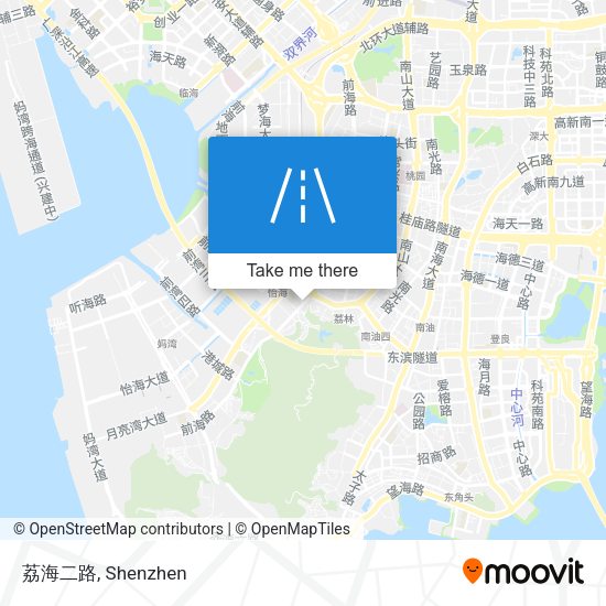 荔海二路 map