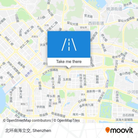 北环南海立交 map