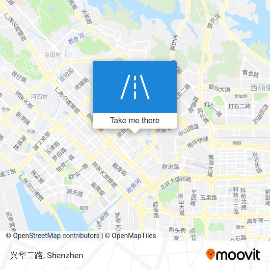 兴华二路 map