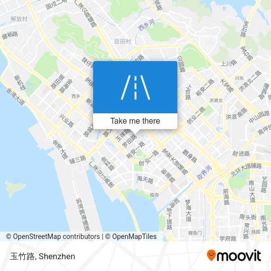 玉竹路 map