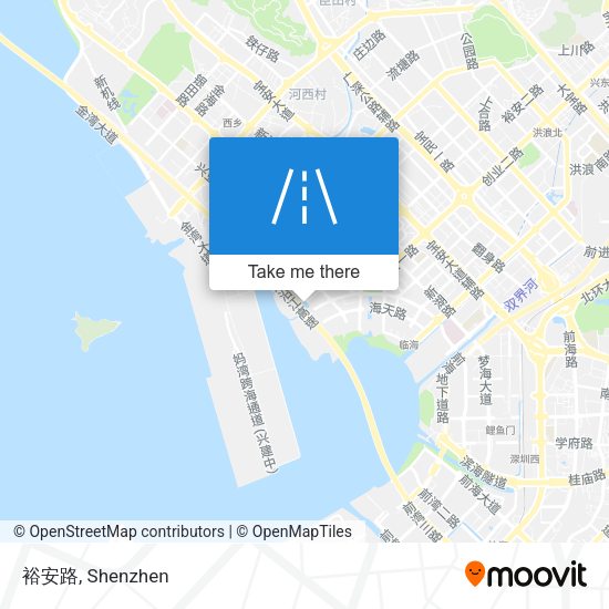 裕安路 map