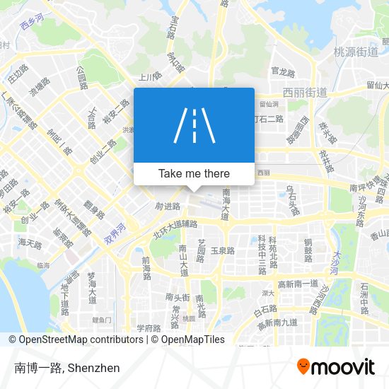 南博一路 map