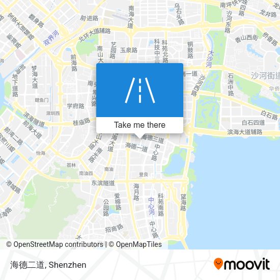 海德二道 map