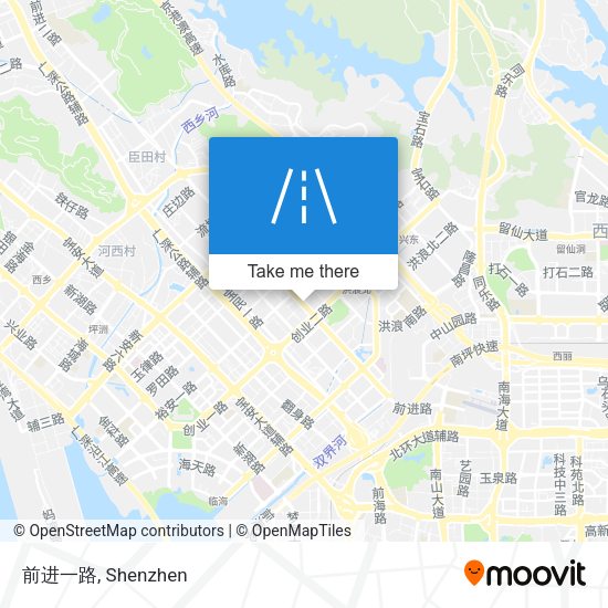 前进一路 map