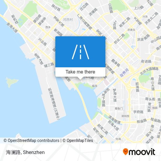 海澜路 map