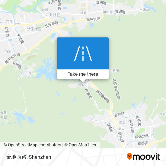 金地西路 map