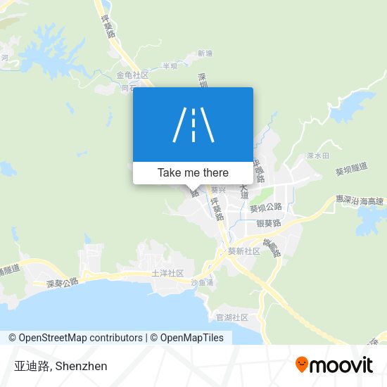 亚迪路 map