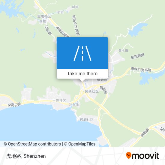 虎地路 map